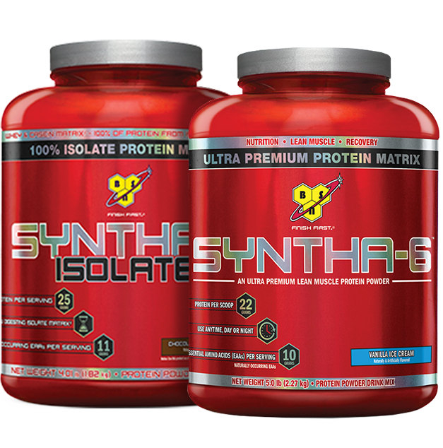 BSN Syntha 6 and BSN Syntha 6 Isolate