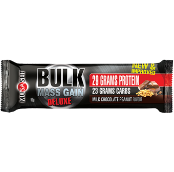 Click to Shop for Musashi Bulk Mass Gain Deluxe Protein Bar Musashi Bulk Mass Gain Deluxe Protein Bar