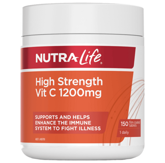 Nutra-Life High Strength Vit C 1200mg