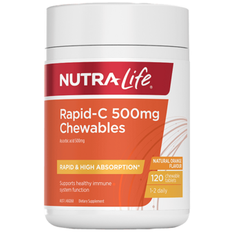 Nutra-Life Rapid-C 500mg Chewables