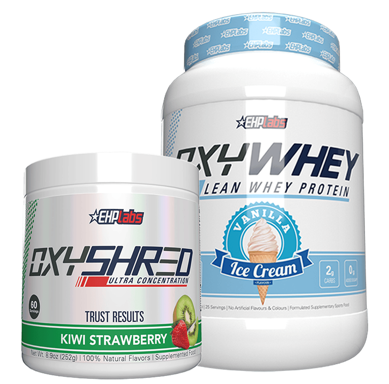 EHP Labs OxyShred OxyWhey Stack