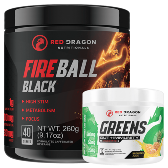 Red Dragon Fireball Black