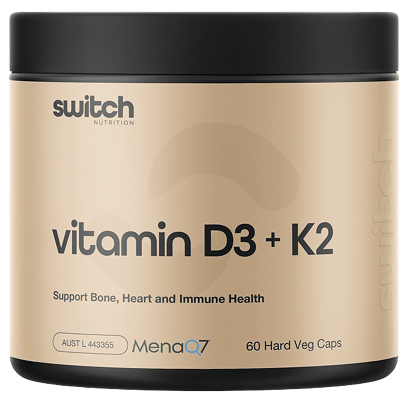 Switch Vitamin D3 + K2