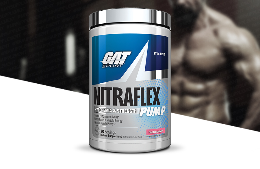 Gat Nitraflex for muscle pumps