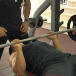 Close Grip Barbell Bench Press Exercise Technique - MrSupplement.c