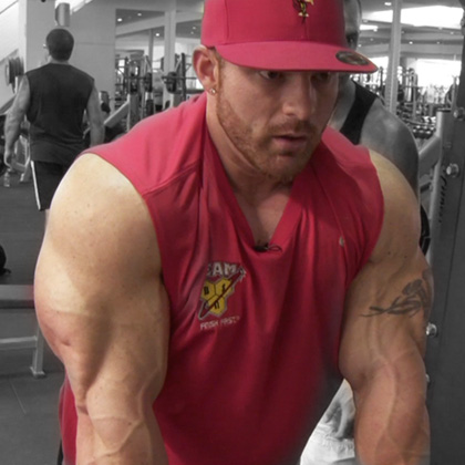 Flex Lewis Smith Machine Tricep Workout