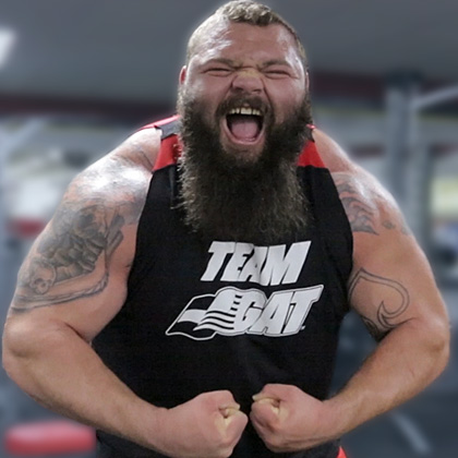 Robert Oberst Strongman Workout